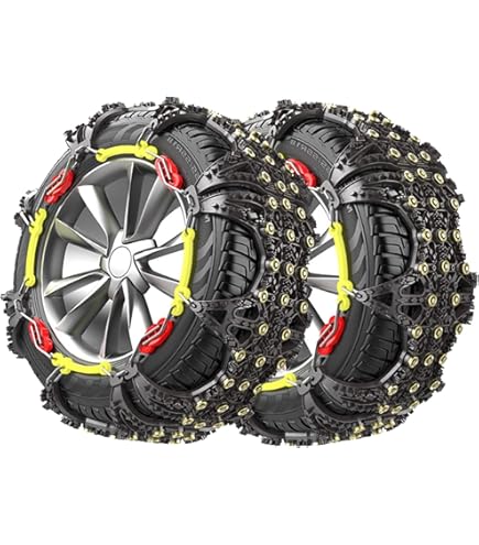 Amazon.co.jp: 285/70R17用亀甲型ワンタッチタイヤチェーン(YG959